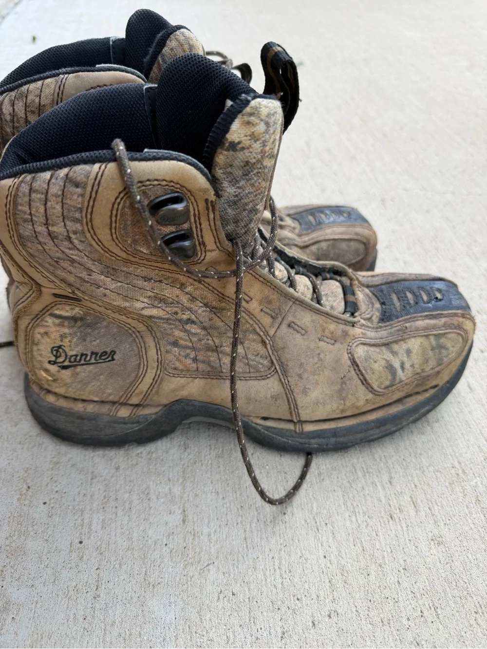 Danner Blade GTX 42260 Mossy Oak Brush Hunting Boots Men's Size 10.5 D Gore-Tex